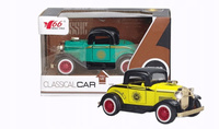 Auto Vintage Retro Classic Ford 1932 Szczegółowe Detale Napęd Pull-Back