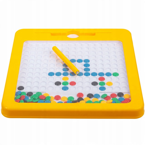 Magnetyczna Tablica Mozaika Układanka Montessori Dla Dzieci - 16 Szablonów