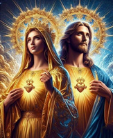 Malowanie Po Numerach Maria I Jezus Miłosierni 40X50 Cm Na Ramie Kreatywne