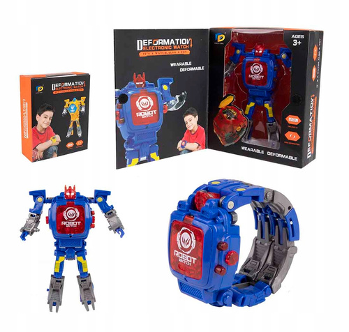 Figurka W Zegarku Transformujący Się Zegarek W Figurkę Dla Dziecka