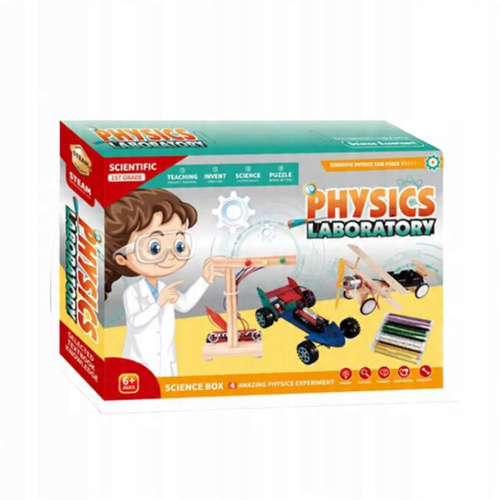 Zestaw Małego Naukowca Pracownia Mechanika Dla Dzieci Zestaw Silniczków