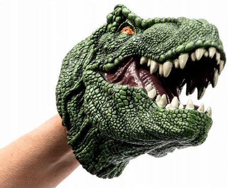 Pacynka Na Rękę T-Rex, Tyrannozaur Gumowy