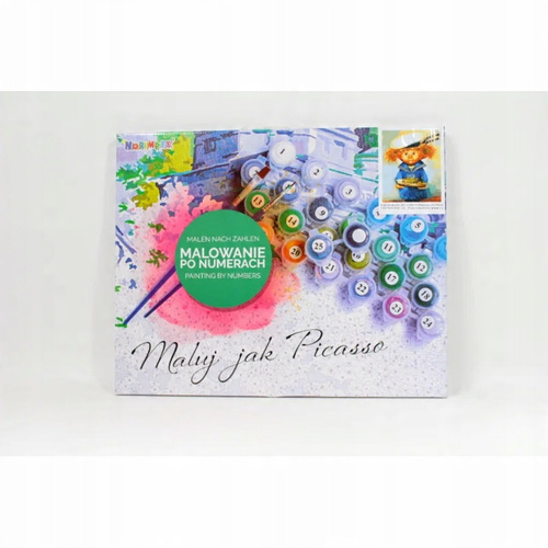 Malowanie Po Numerach Ludzik Marynarz 50X40 Cm Z Ramą Kreatywne