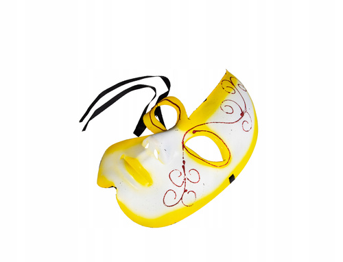 Maska Wenecka Maska Na Pół Twarzy Kilka Kolorów Karnawał Przebranie