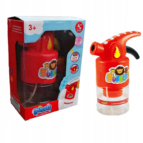 Aparat Do Baniek W Kształcie Gaśnicy Duży Wytwarzajacy Bańki