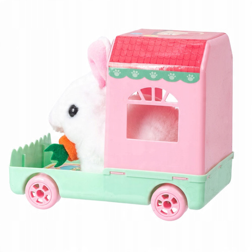 Królik W Transporterze Chodzący i Wydający Dźwięki Pet Home
