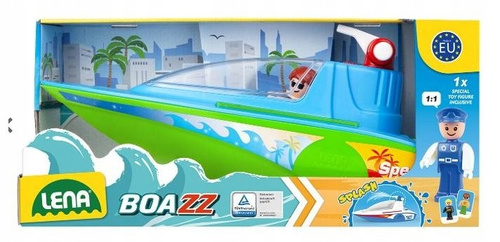 Pływająca Łódź Z Pompą Strzelającą Wodą W Ozdobnym Opakowaniu