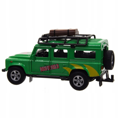 Auto Land Rover Przyczepa Do Przewozu + Dinozaur