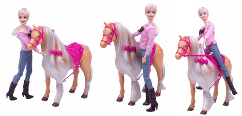 Lalka Z Konikiem Z Ruchomymi Elementami Z Efektami Dźwiękowymi