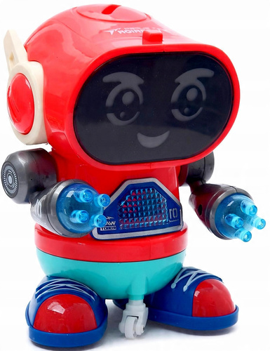 Tańczący Robot Wesoły Robot Dance Efekty Świetlne