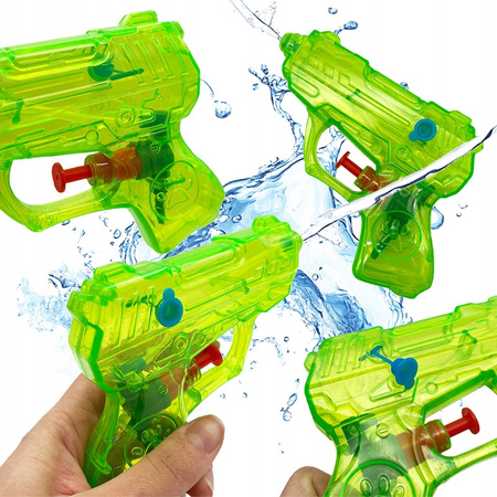 Pistolet Na Wodę Mały Mini Transparentny Różne Kolory