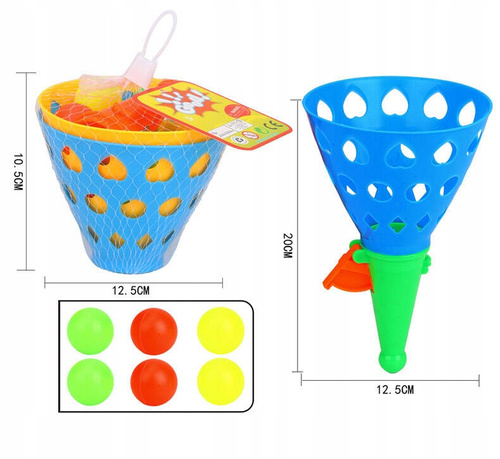 Wyrzutnia Piłek Wraz Z Łapaczem Gra Zręcznościowa W Grupie Catch Ball