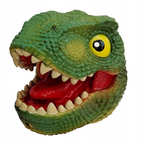 Gumowa Pacynka Na Rękę Dinozaur Wydający Dźwięki Zabawka Dla Dzieci T Rex