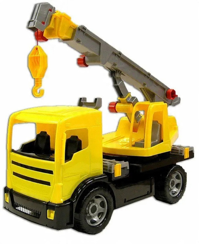 Jeździk Do 100 Kg Duży Dzwig Lena Auto Budowlane Wielki Dźwig Na Prezent