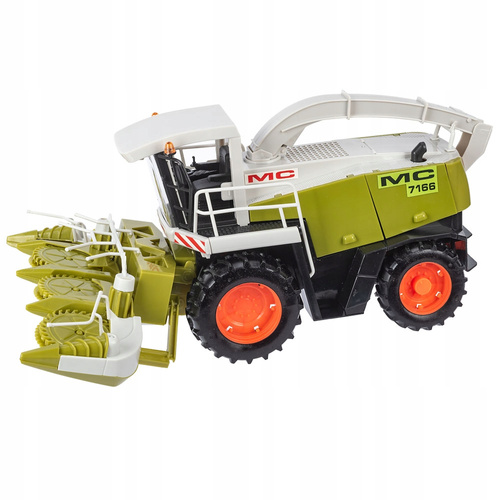 KOMBAJN POJAZD ROLNICZY ZABAWKA WYTRZYMAŁA ZIELONA