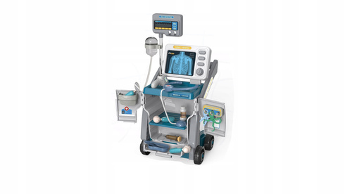 Zestaw Lekarski Dla Dzieci W Wózku Z Aparaturą Zabawa W Małego Medyka