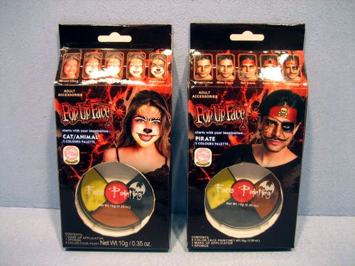 FARBY DO MALOWANIA TWARZY PIRATE KARTON