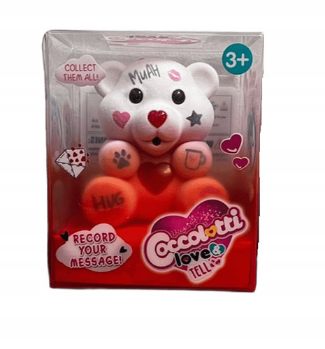 Miś z Serduszkiem, Funkcją Nagrywania i Melodyjką + Butelka do Karmienia