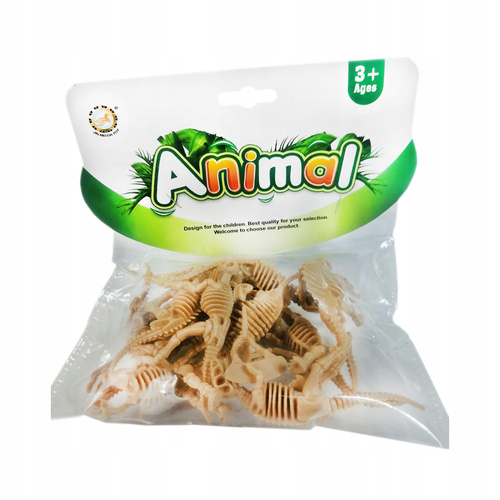 Zwierzęta Dinozaury Figurki Realistyczne 12 Sztuk