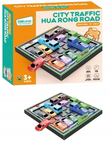 Układanka Logiczna Wyjedź Z Parkingu Zabawka Logiczna