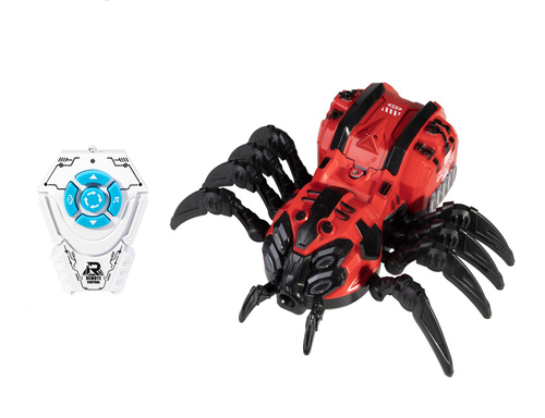Robot Pająk Zdalnie Sterowany Pilotem z Efektami Światła Dźwięku i Parą