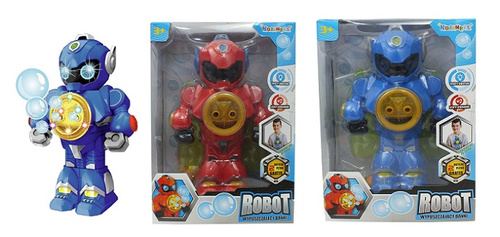 APARAT DO BANIEK ROBOT B/O ZE SZNURKIEM KARTON PAK 8
wymiary opak. 22x10,5x35 cm; wymairy szt 15x9x23cm