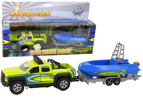 Auto Pick-Up Metal Napęd Światło/Dźwięk Z Łodzią