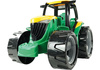 Traktor Lena Giga Trucks Zielony z Otwieranym Szyberdachem 48 cm