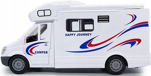 Kamper Auto 28 cm Światło Dźwięk Happy Journey Samochód Kempingowy Dzieci