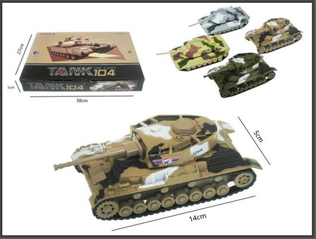 CZOŁG METAL 4-KOLORY*12 BOX  192/96
