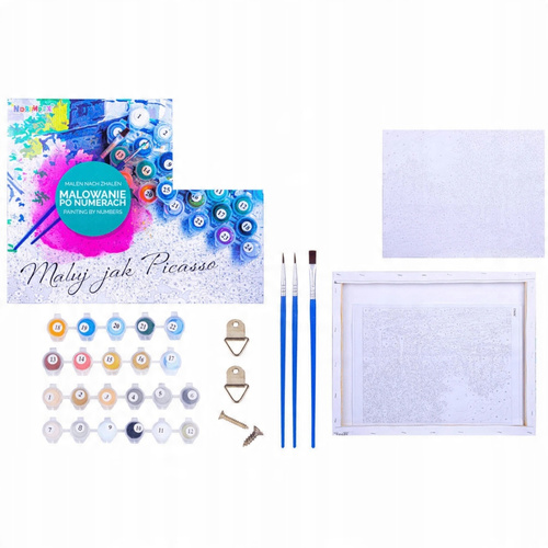 Malowanie Po Numerach Brama Do Ogrodu 40X50 Cm Na Ramie Kreatywne