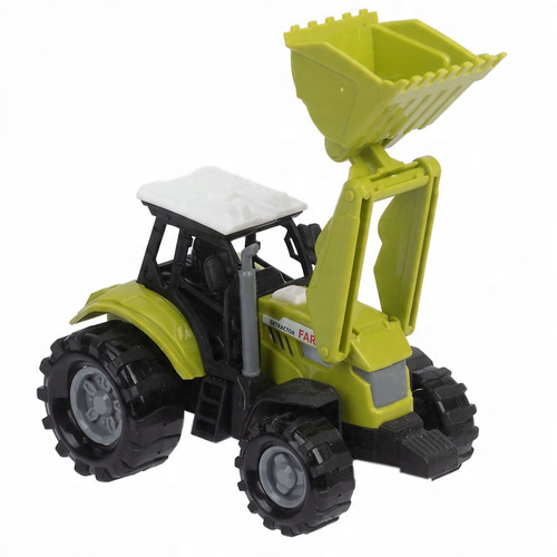 Ciągnik Traktor Pojazd Rolniczy Z Łyżką Dźwiękiem Światłem