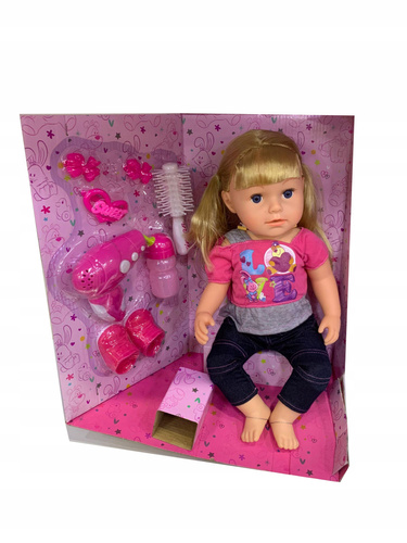 Norimpex Interaktywna Urocza Lalka Dla Dziewczynki Przyjaciółka + Akcesoria