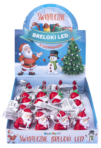 Breloki Bożonarodzeniowe Światło/Dźwiek