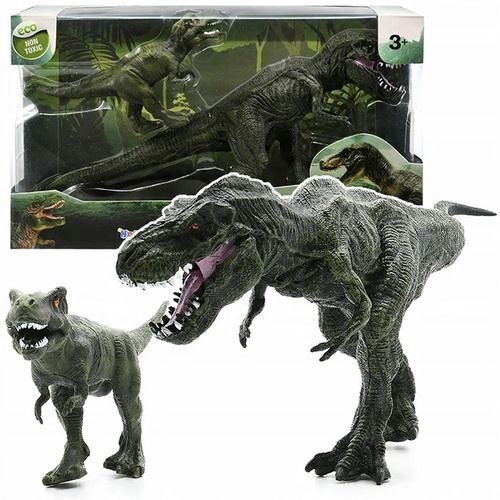 Dinozaury Dwa Modele W Zestawie T- Rex