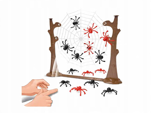 Gra Zręcznościowa Rodzinna Skaczące Pająki POLSKIE OPAKOWANIE