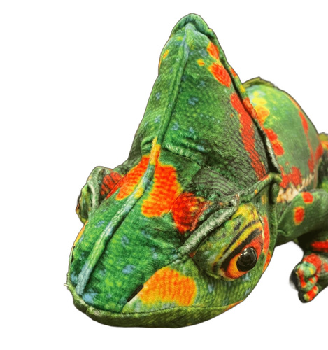 Maskotka Kameleon Przytulanka Miła W Dotyku 50 Cm Pluszowy Zwierzak