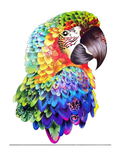 DREWNIANE PUZZLE DLA DOROSŁYCH UKŁADANKA PREZENT