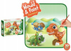 Figurki Gipsowe 3D Dinozaury Do Własnego Stworzenia I Pomalowania