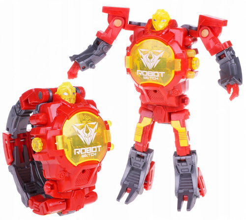 Figurka W Zegarku Transformujący Się Zegarek W Figurkę Dla Dziecka