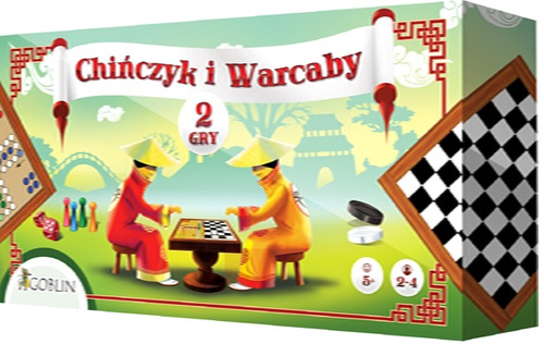 Gra Planszowa 2w1 Chińczyk warcaby klasyczne