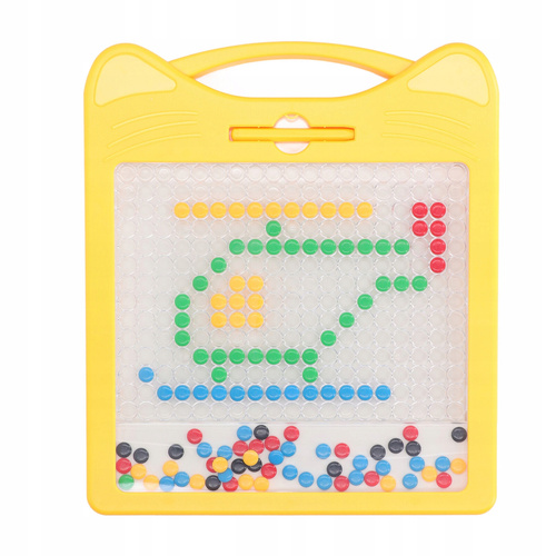 Magnetyczna Tablica Mozaika Układanka Montessori Dla Dzieci - 10 Szablonów