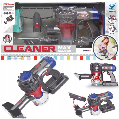 Odkurzacz Ręczny Dla Dzieci Zabawkowy Na Baterie