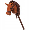 Pluszowa Głowa Konia Na Kiju Z Dźwiękiem Hobby Horse Zabawka Z Grzywą