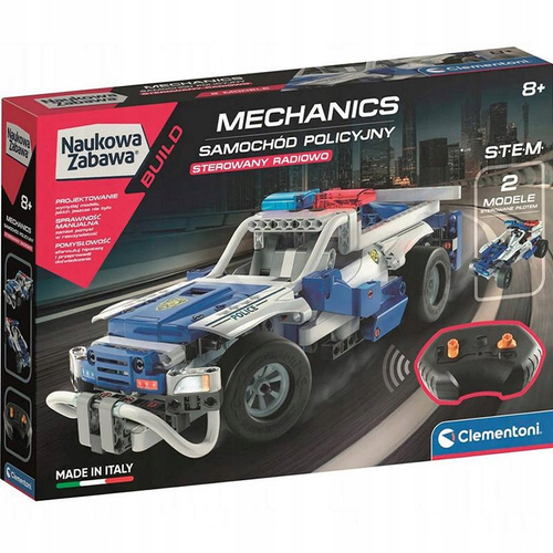 CLEMENTONI POLICYJNE SAMOCHODY ZDALNIE STEROWANE