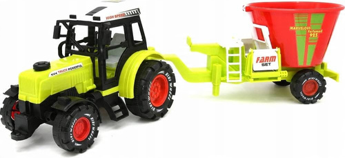 Traktor Z Siewnikiem Maszyną Rolniczą Farmer