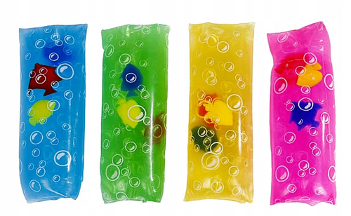 Antystresowa Zabawka Wodna Z Rybkami Kolorowy Water Wiggler