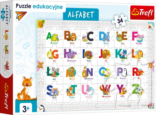 15560 "34 Edukacyjne - Alfabet" / T