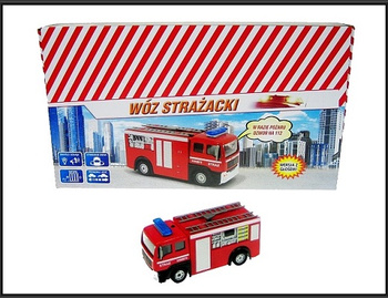 STRAŻ POŻARNA 11CM Z GŁOSEM* 12BOX  /96/48/
(display 40x22x6cm)