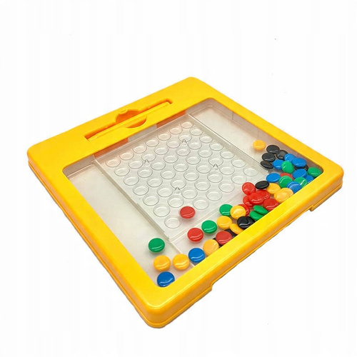 Magnetyczna Tablica Mozaika Układanka Montessori Dla Dzieci Karty